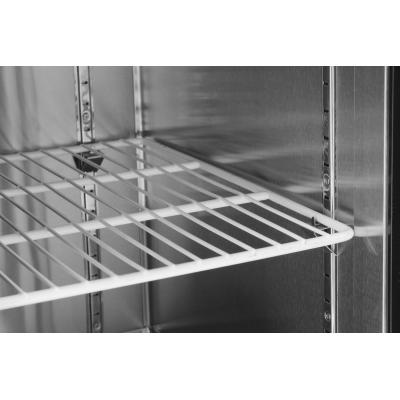 Dvoudveřový chladicí stůl s postranními jednotkami, Arktic, Kitchen Line, 166L, 230V/300W, 1200x600x(H)886mm | 233344